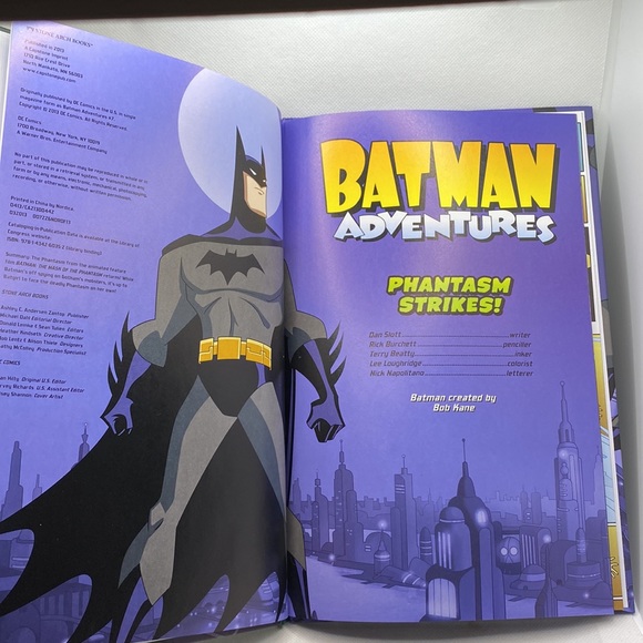 Batman Adventures DC Comics Phantasm Strikes! By Dan Slott Hardcover - Picture 5 of 15